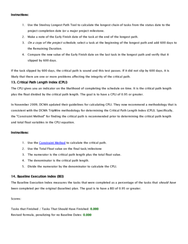 14 Point Assessment Results Page 6